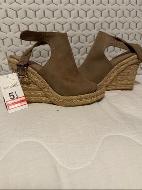 Target Brown Espadrille Wedge Sandals